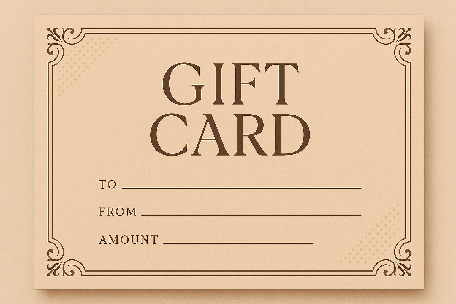 gift card