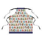 Christmas Cookie Apron – Festive Poly Twill Kitchen Wear