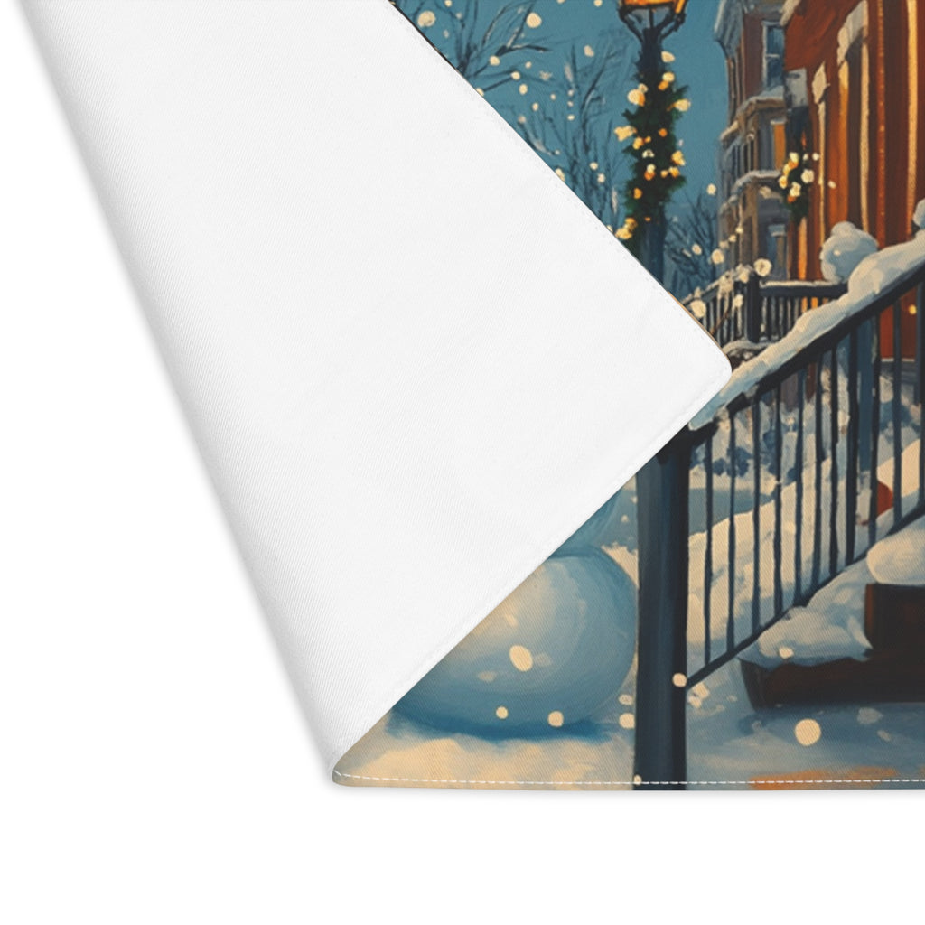 Snowman Placemat, 1pc