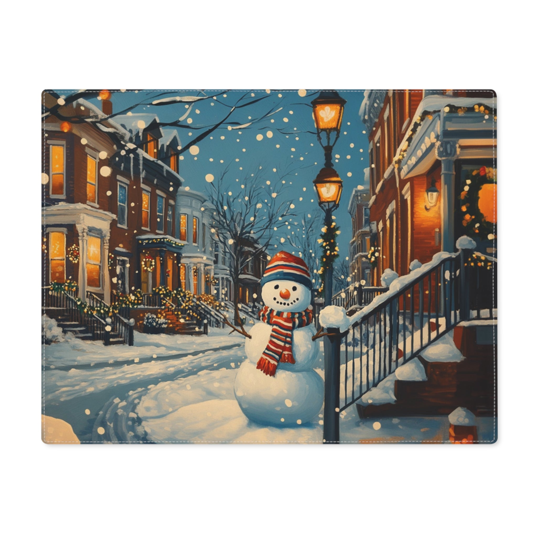 Snowman Placemat, 1pc