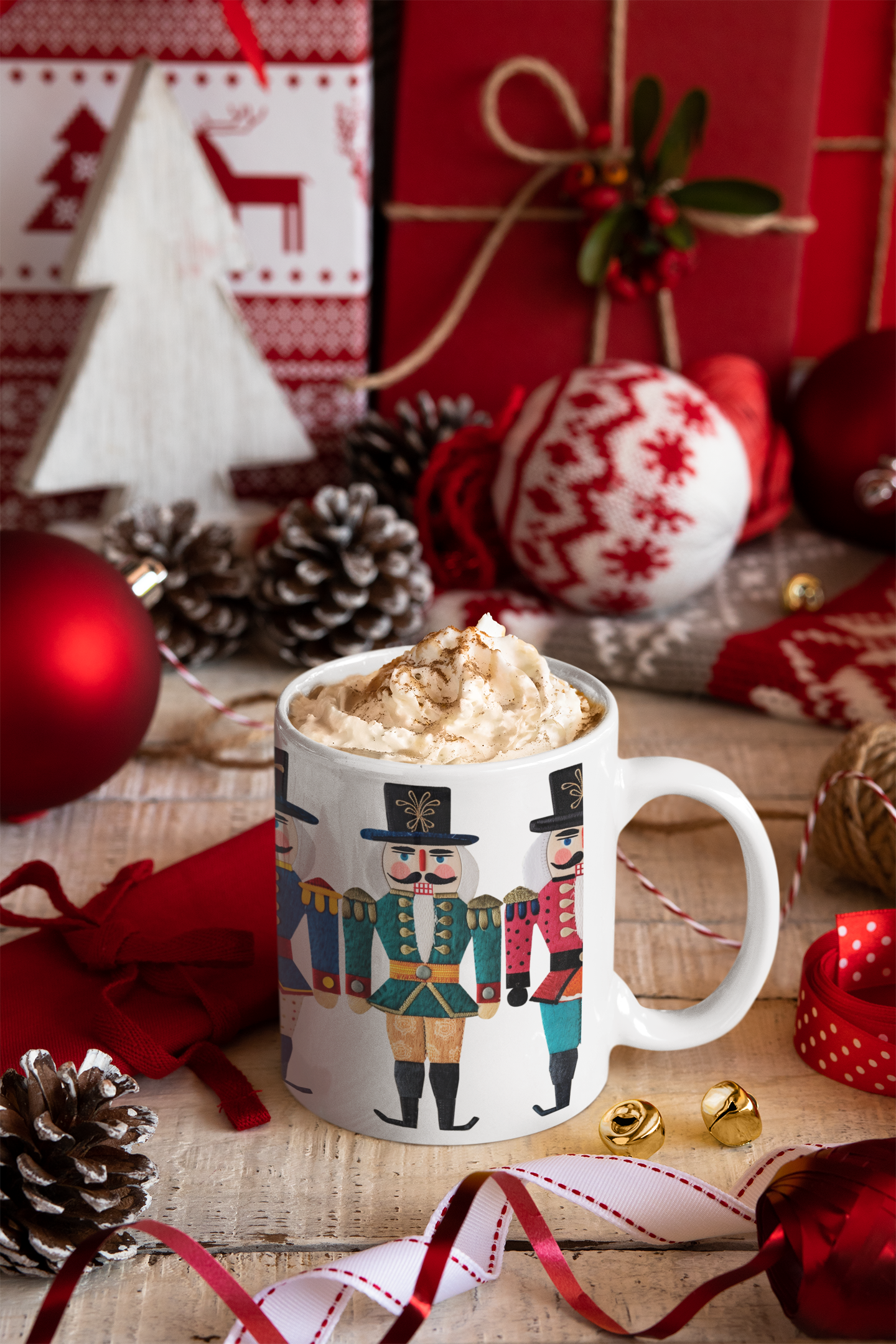 Nutcracker Accent Coffee Mug (11, 15oz)