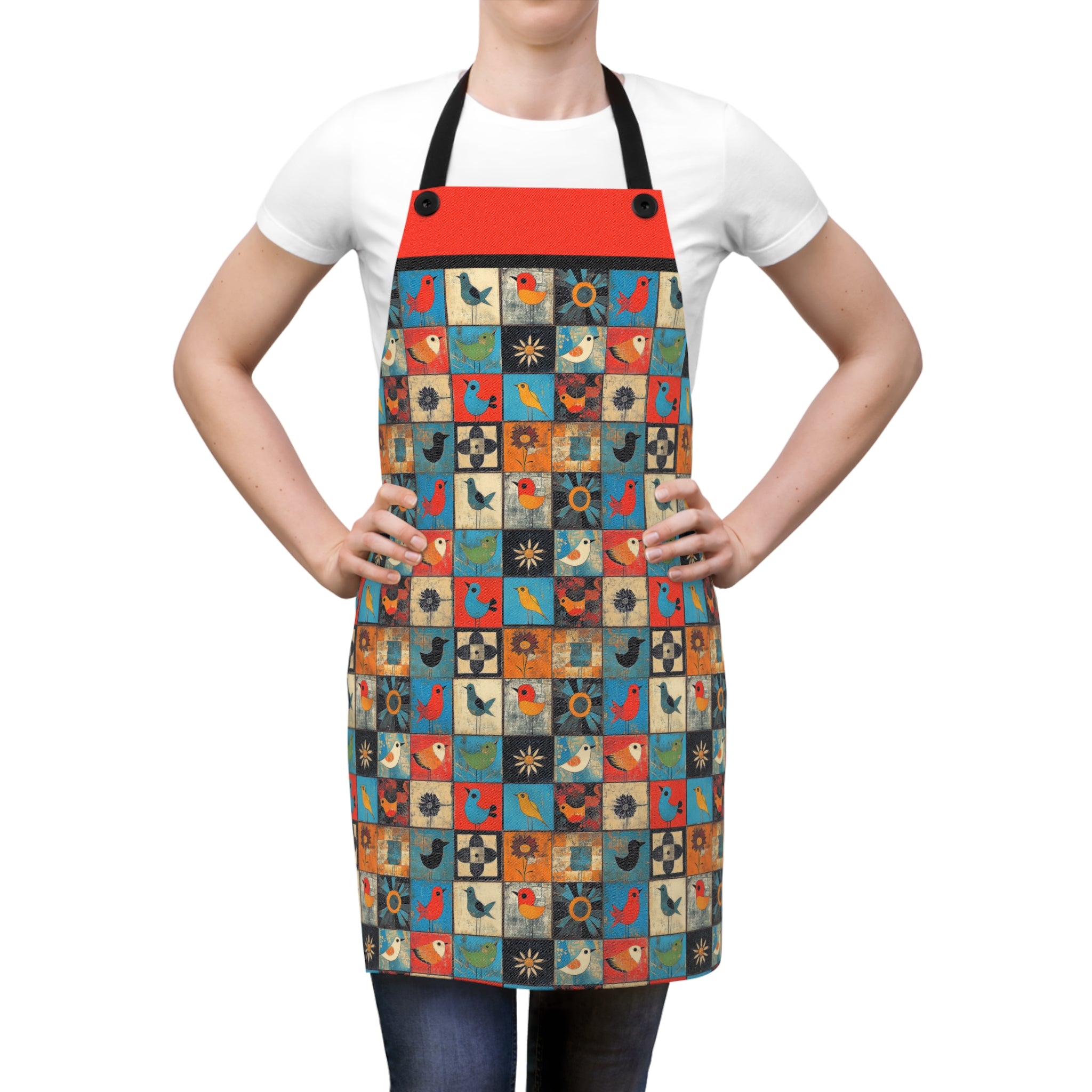 Birdie Apron – Colorful Retro-Inspired Kitchen Wear