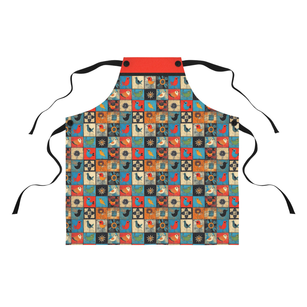 Birdie Apron – Colorful Retro-Inspired Kitchen Wear