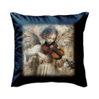 Angel with Violin Premium Pillow Case
