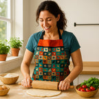 Birdie Apron – Colorful Retro-Inspired Kitchen Wear