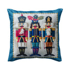 Blue Nutcracker Premium Pillow