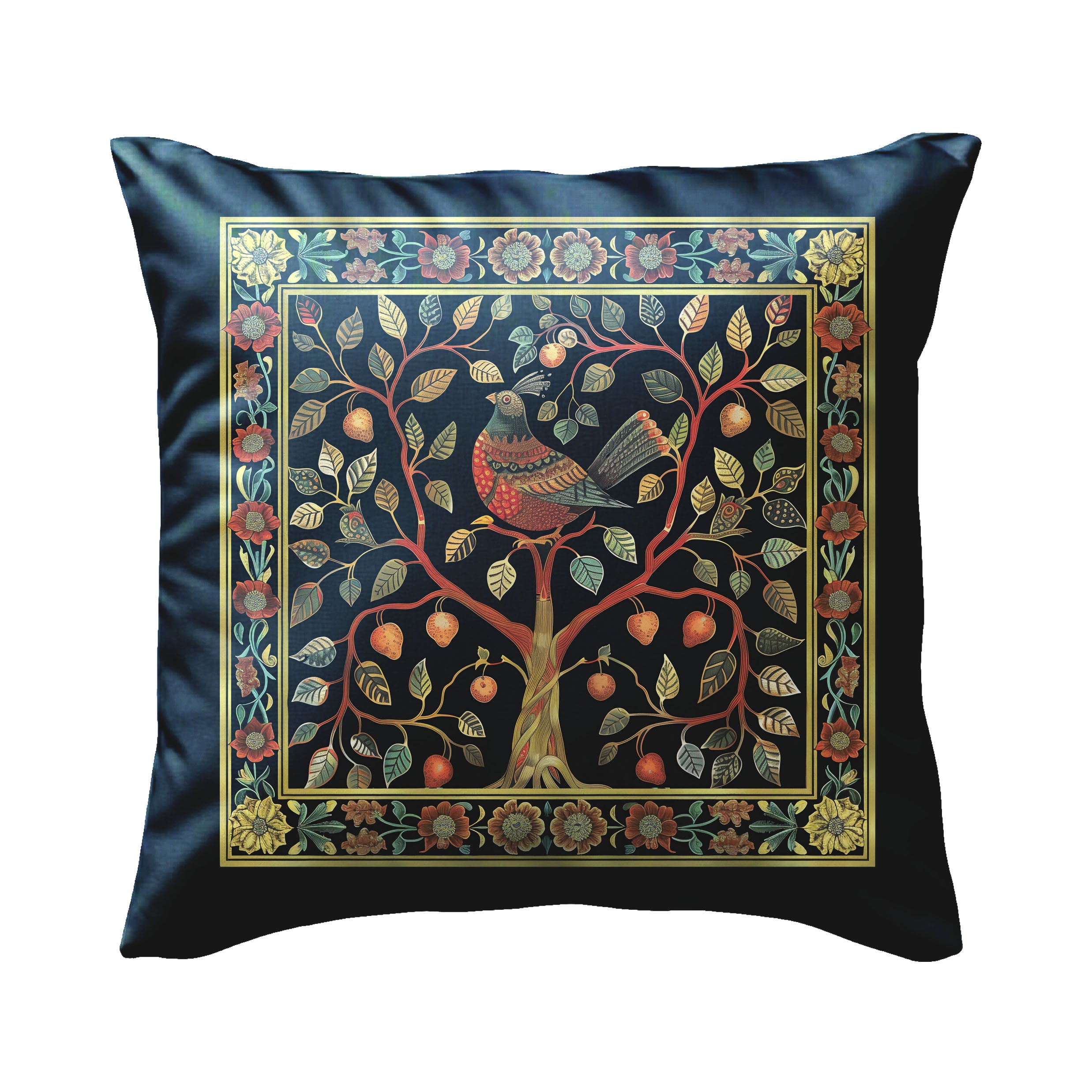 Partridge in a Pear Tree Premium Pillow