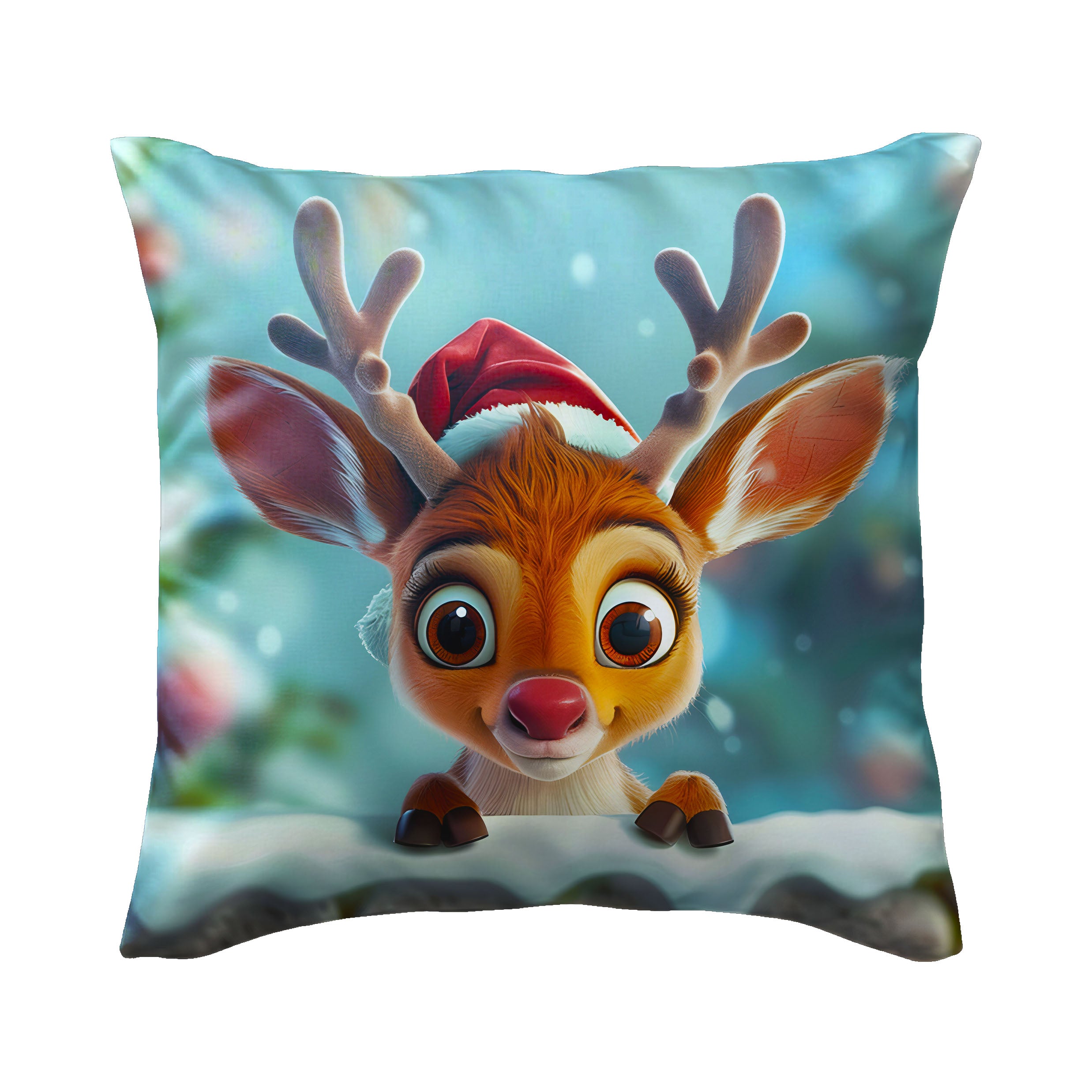 Reindeer Premium Pillow Case