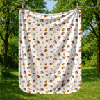 Happy Hedgehog Swaddle Blankets