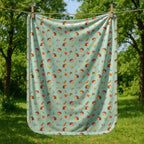 Happy Hedgehog Swaddle Blankets