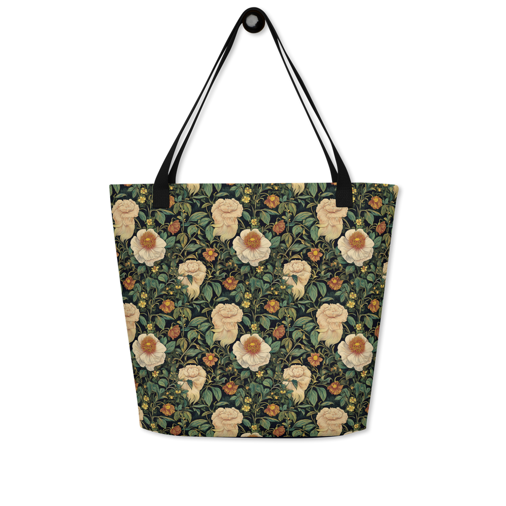 William Morris Garden Large Tote Bag 16x20