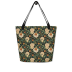 William Morris Garden Large Tote Bag 16x20