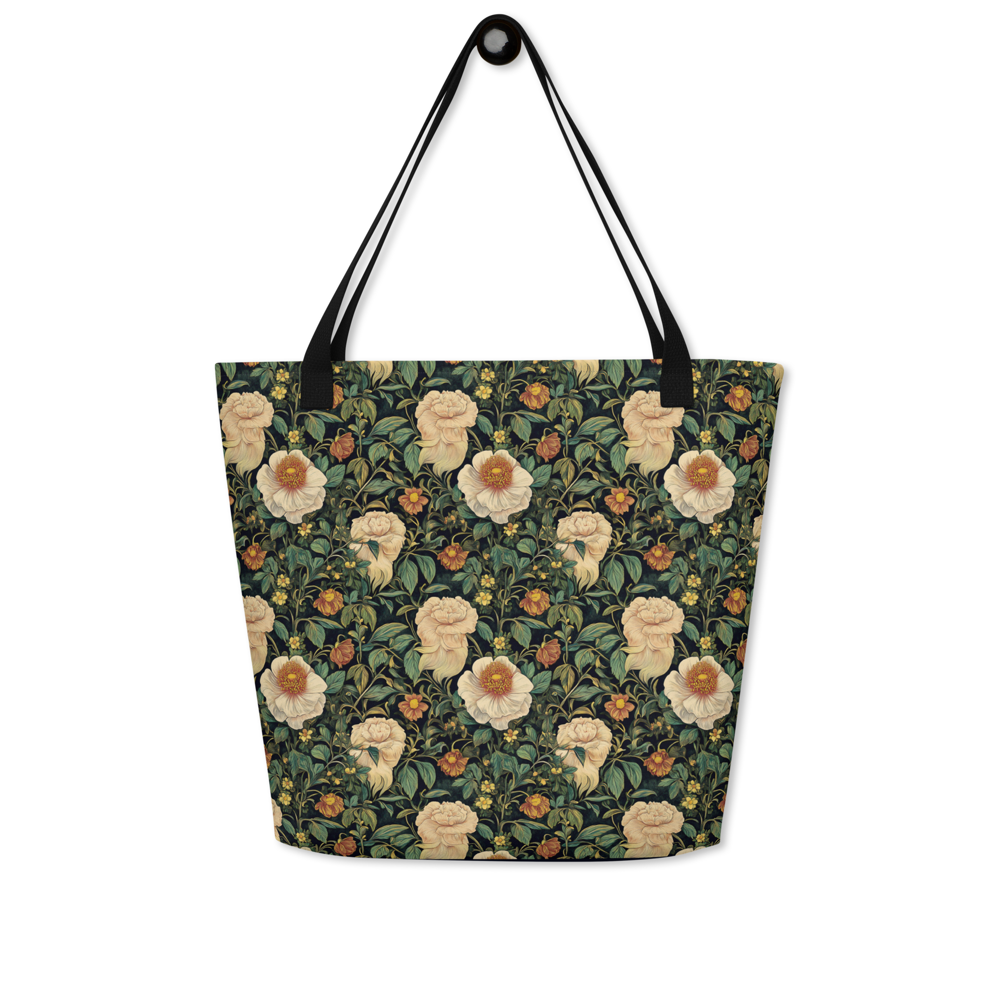 William Morris Garden Large Tote Bag 16x20